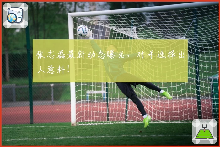 张志磊最新动态曝光，对手选择出人意料！